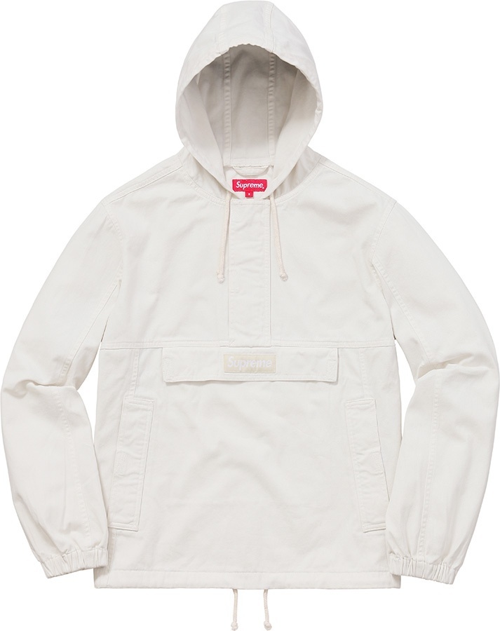 Contrast Stitch Twill Pullover view 5